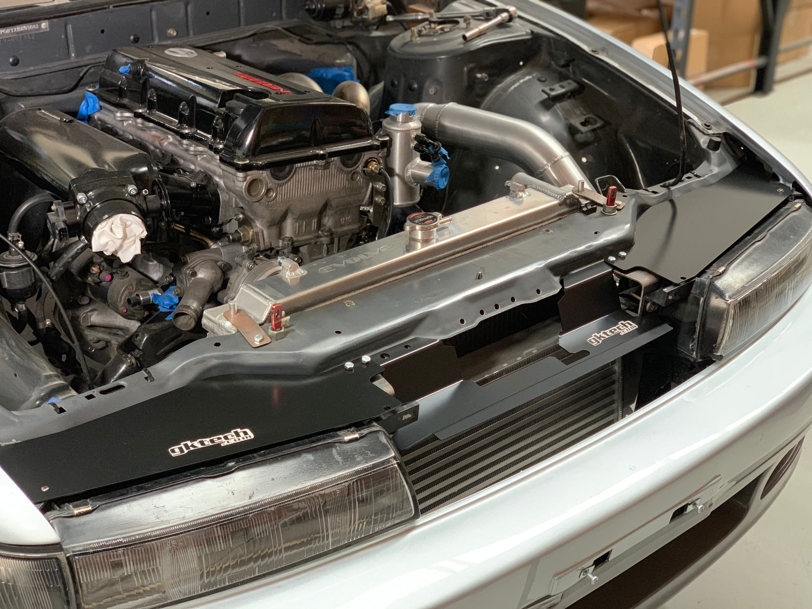 S13 240sx Silvia Radiator Cooling Panel Side Panels (Pair)