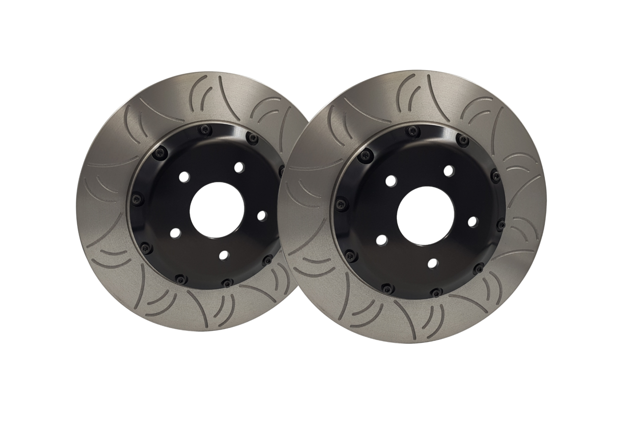 HFM Z33 350z/G35 front Brembo 2 piece slotted rotors (SOLD AS A PAIR)